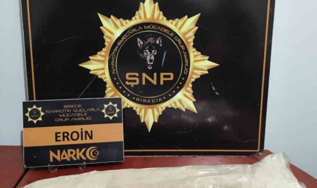 Şanlıurfa'da 3 kilo 100 gram eroin ele geçirildi