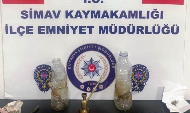 Simav'da uyuşturucu operasyonu: 3 gözaltı