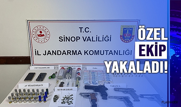 SİNOP JANDARMASINDAN DEV OPERASYON!