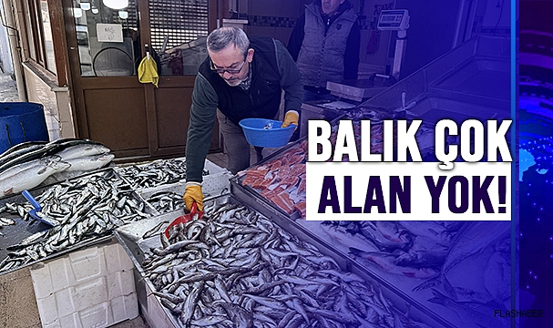 SİNOP'TA BALIK SATIŞLARINDA BÜYÜK DÜŞÜŞ!
