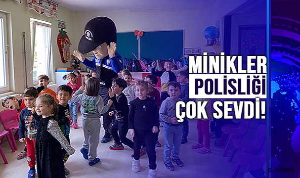 SİNOP’TA MİNİKLERE POLİSLİK MESLEĞİ ANLATILDI!