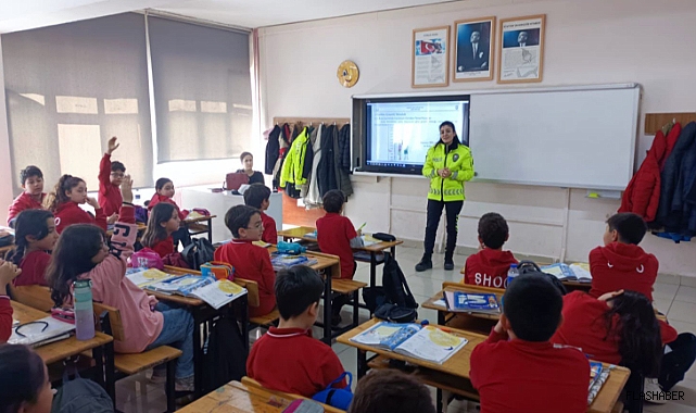 SİNOP'TA ÖĞRENCİLERE TRAFİK EĞİTİMİ VERİLDİ!