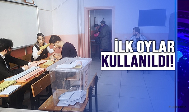 SİNOP’TA OY KULLANMA İŞLEMLERİ BAŞLADI!