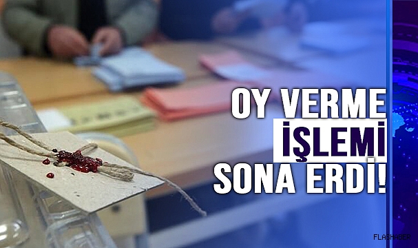 SİNOP’TA OY SAYIM İŞLEMLERİ BAŞLADI!