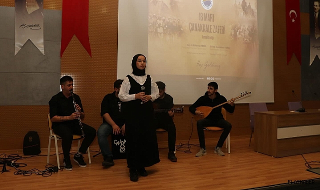 SİNOP ÜNİVERSİTESİ'NDE ÇANAKKALE ZAFERİ PROGRAMI DÜZENLENDİ!