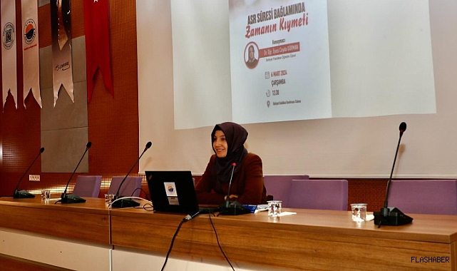 SİNOP ÜNİVERSİTESİ'NDE ZAMAN KONULU KONFERANS!