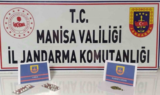 Şüpheliden uyuşturucu hap ve esrar çıktı