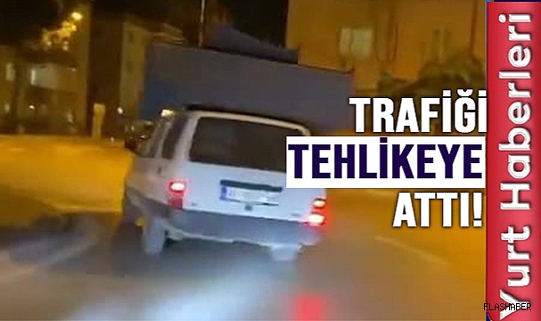 TEHLİKELİ TAŞIMACILIK KAMERADA!