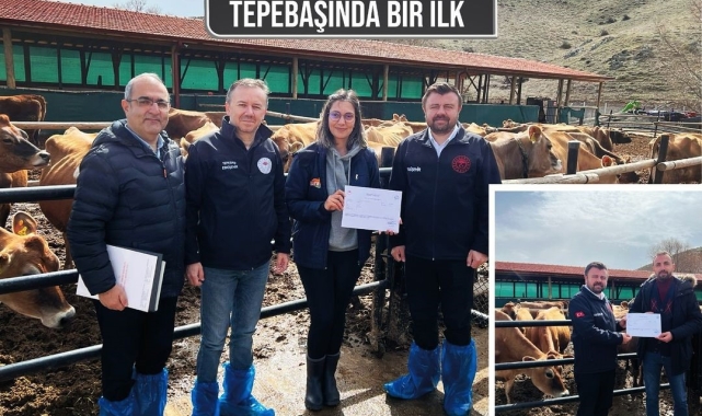 Tepebaşı'nda bir çiftlik Avrupa Birliği onaylı sertifikasını aldı