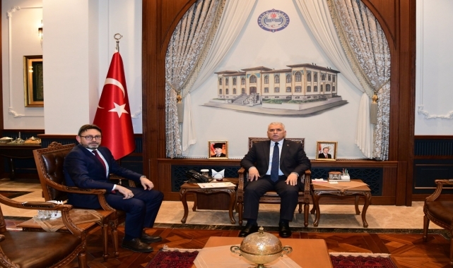 TKDK Trabzon Koordinatörü Aydoğdu'dan Vali Yıldırım'a ziyaret