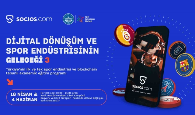 Türkiye'nin ilk ve tek spor & blockchain eğitimi başlıyor