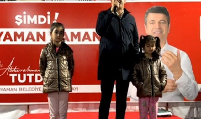 Tutdere: "Posterlerinizi seçim karargahımıza asacağım"