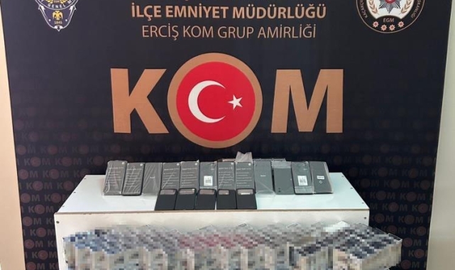 Van'da kaçakçılık ve tefecilik operasyonu