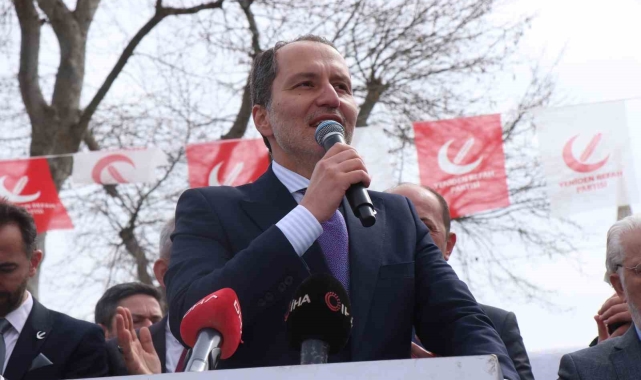 Yeniden Refah Partisi Genel Başkanı Erbakan: "MHP'yi geride bıraktık, şimdi İYİ Parti var"