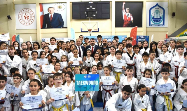 Yıldırım'da 255 bin kişi sporla buluştu