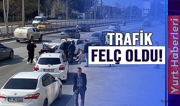 ZİNCİRLEME KAZADA ORTALIK SAVAŞ ALANINA DÖNDÜ!
