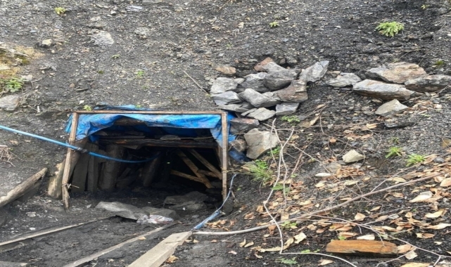 Zonguldak'ta ruhsatsız işletilen 3 maden ocağı imha edildi