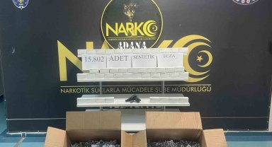 15 bin 802 uyuşturucu hap ele geçirildi: 3 kişi tutuklandı
