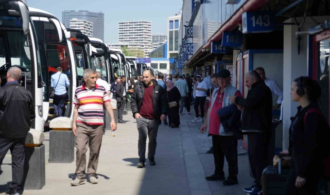 15 Temmuz Demokrasi Otogarı'nda 'Bayram' yoğunluğu