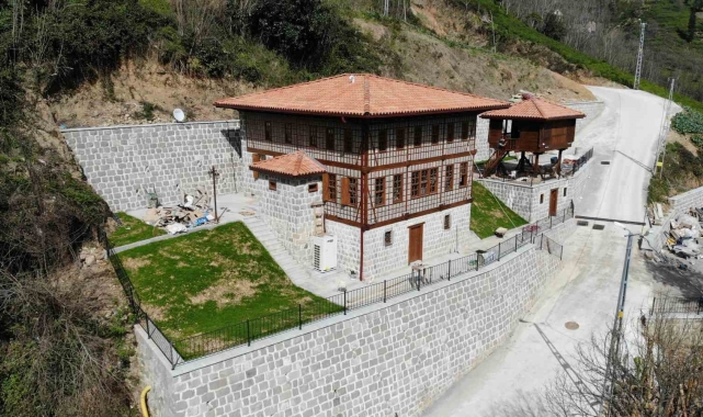 150 yıllık tarihi konak restore edildi