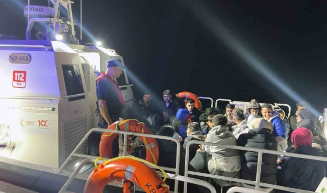 15'i çocuk 25 düzensiz göçmen yakalandı