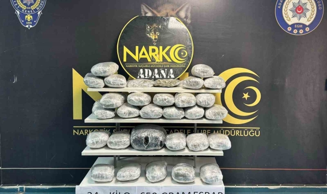 38 kilo esrar ele geçirildi, 8 şüpheli tutuklandı