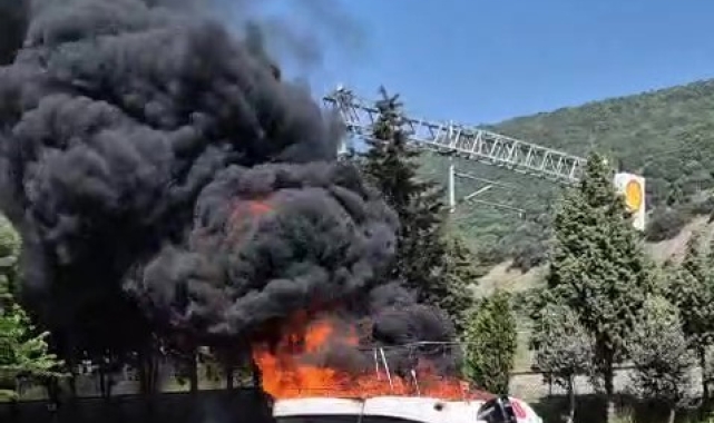 45 bin dolarlık tekne yangında küle döndü