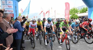 59. Cumhurbaşkanlığı Türkiye Bisiklet Turu'nun Kemer-Kaş etabı başladı