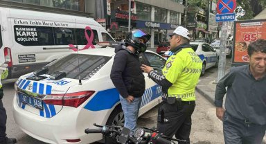 Abartı egzozdan yakayı ele verdi, 'Çekiciye verecek param yok' diyerek tepki gösterdi