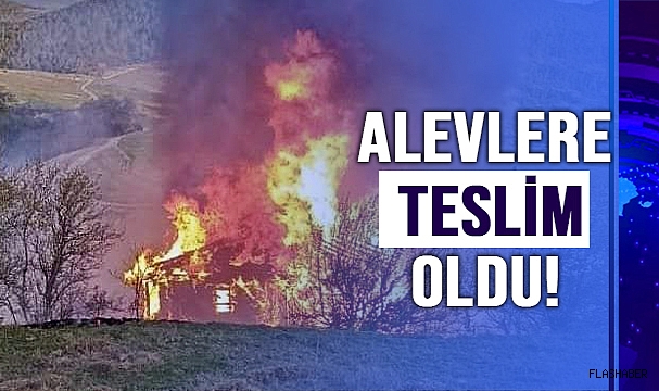 AHŞAP EV CAYIR CAYIR YANDI!