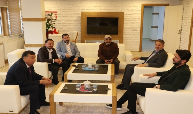 AK Parti Ankara Milletvekili Çelebi'den Havza Belediye Başkanı İkiz'e ziyaret