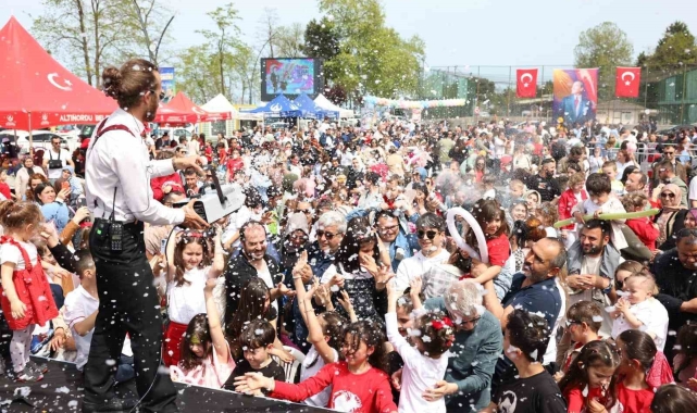 Altınordu'da 23 Nisan coşkusu yaşandı