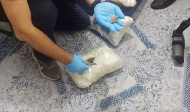 Antalya'da 34 kilogram uyuşturucu ele geçirilen operasyonda 1 kişi tutuklandı