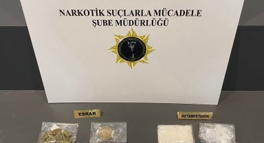 Araçta zulalanmış uyuşturucu ele geçirildi