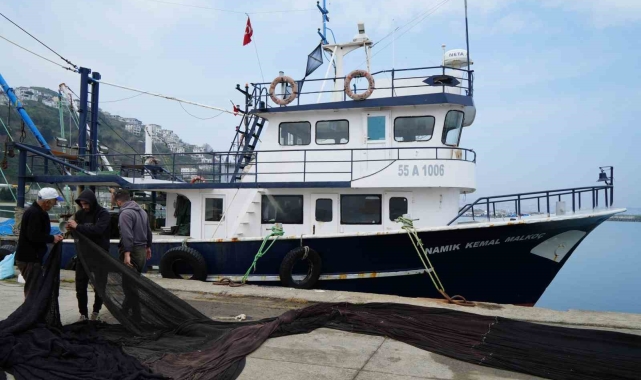 Av sezonunu geride bırakan balıkçılar çaçaya hazırlanıyor