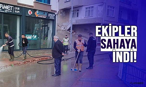 AYANCIK’TA TEMİZLİK ÇALIŞMALARI BAŞLADI!