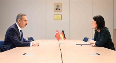 Bakan Fidan, Alman mevkidaşı Baerbock ile görüştü