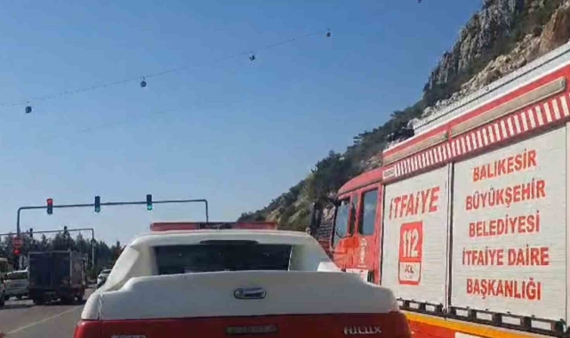 Balıkesir ekipleri teleferik kazası için Antalya'da