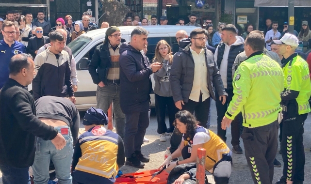 Bandırma'da trafik kazasında 1 kişi yaralandı