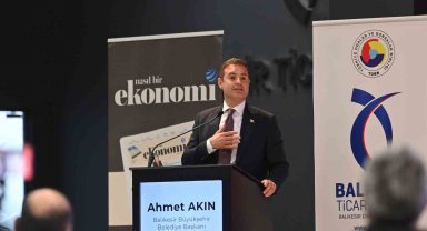 Başkan Akın su ve Sürdürülebilirlik zirvesinde konuştu