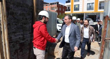 Başkan Ali Tombaş'a yoğun ilgi