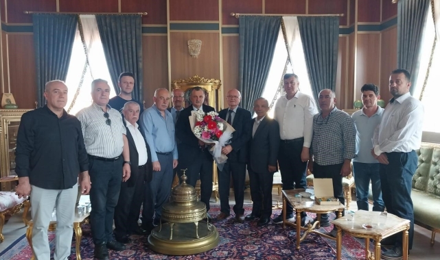 Başkan Balaban'a 'Hayırlı olsun' ziyaretleri