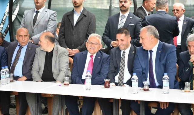 Başkan Büyükkılıç, Kayseri Ülkü Ocakları'nın düzenlediği Bayramlaşma Töreni'ne katıldı