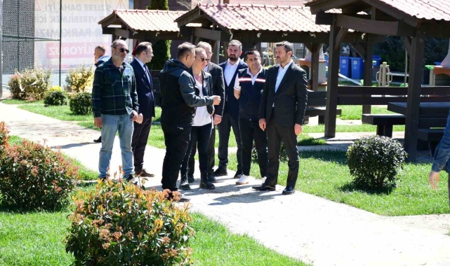 Başkan Çetinkaya sahadaki çalışmaları inceledi