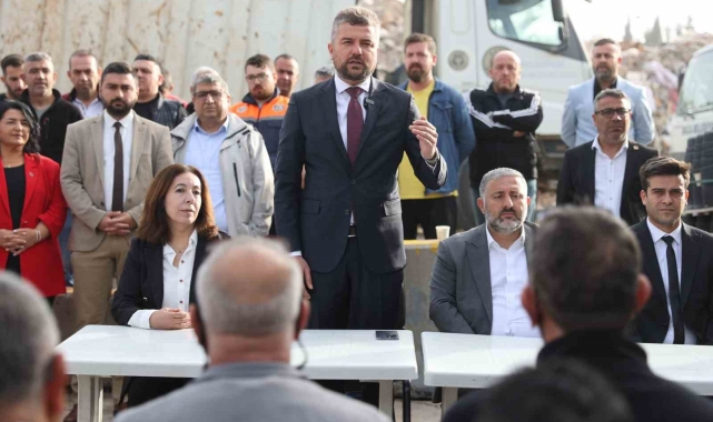 Başkan Duman mesai arkadaşlarıyla bayramlaştı