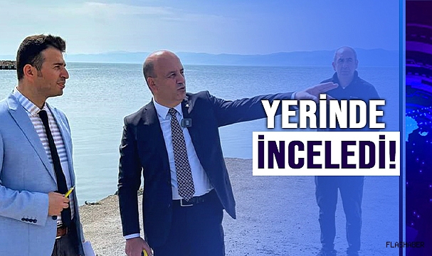 BAŞKAN GÜRBÜZ, BELEDİYE EKİPLERİNİ DENETLEDİ!