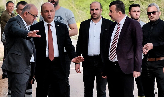 BAŞKAN GÜRBÜZ, OSMANİYE MAHALLESİNDEKİ ÇALIŞMALARI DENETLEDİ!