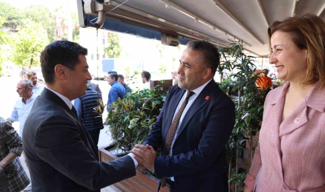 Başkan Ünlü, CHP ilçe teşkilatıyla bayramlaştı