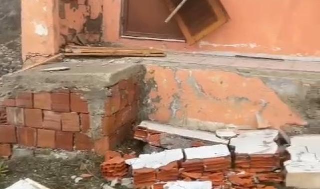 Bayram tatili için geldikleri yayladaki evlerini gördüklerinde şoke oldular