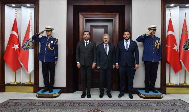BBP Muğla İl Başkanı Aydoğan, Emniyet Genel Müdürü Ayyıldız ile görüştü